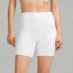 lululemon athletica White 6" Align Shorts
